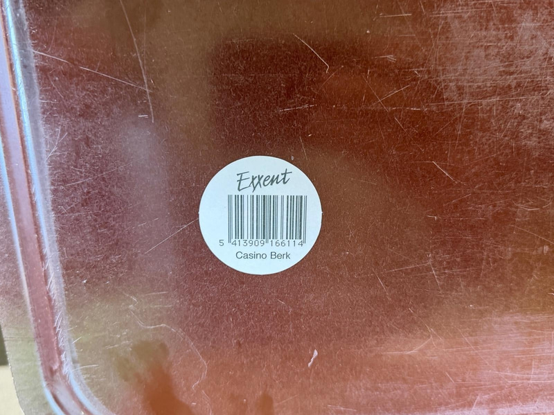 Exxent Casino Berk Serving Trays, 100 pcs
