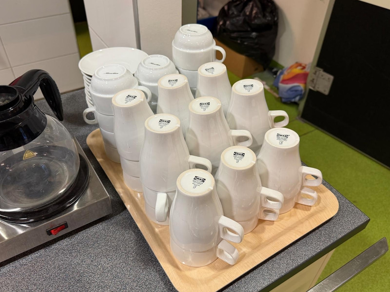 Coffee service lot