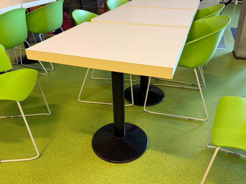 Restaurant/café furniture - 30 Pedrali Grace chairs and 15 tables