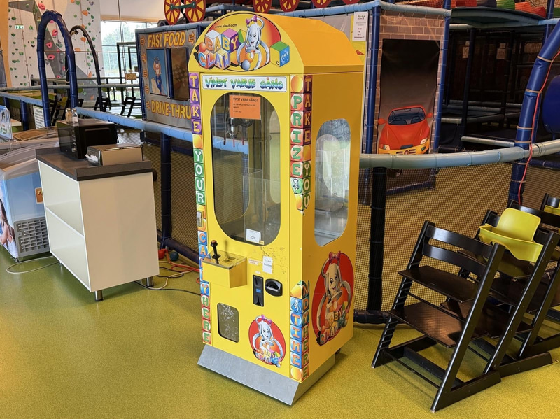 Claw machine ELAUT, "win every time"