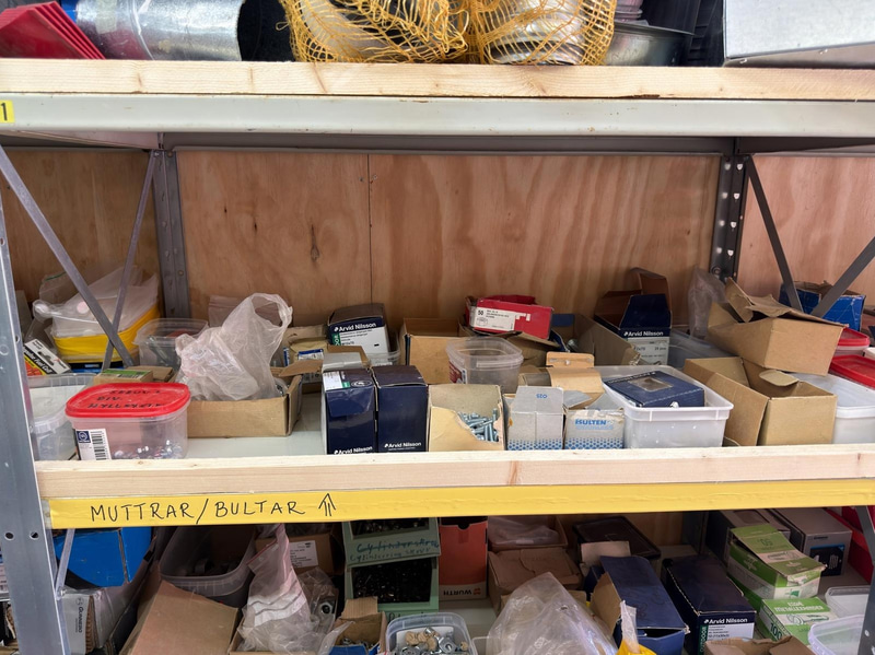 20-foot insulated container with contents