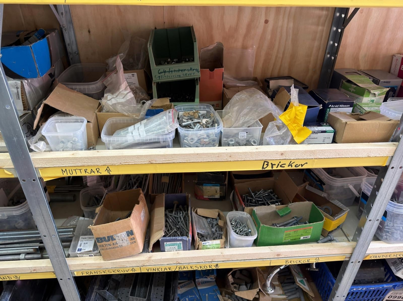 20-foot insulated container with contents