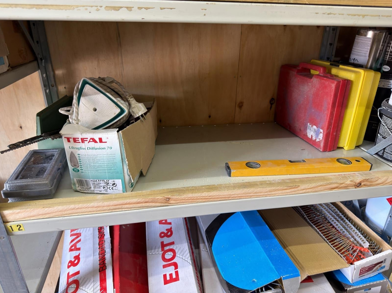 20-foot insulated container with contents