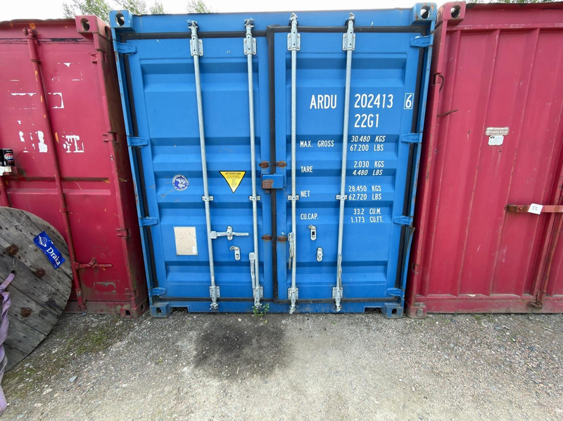 20-foot insulated container with contents