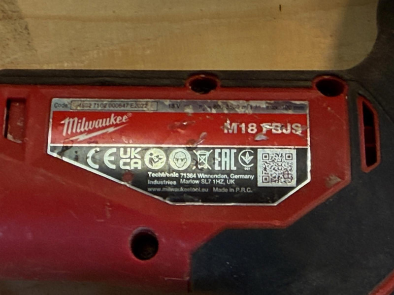 Milwaukee tool package, 6 pcs
