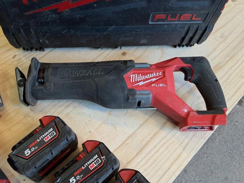 Milwaukee tool package, 6 pcs