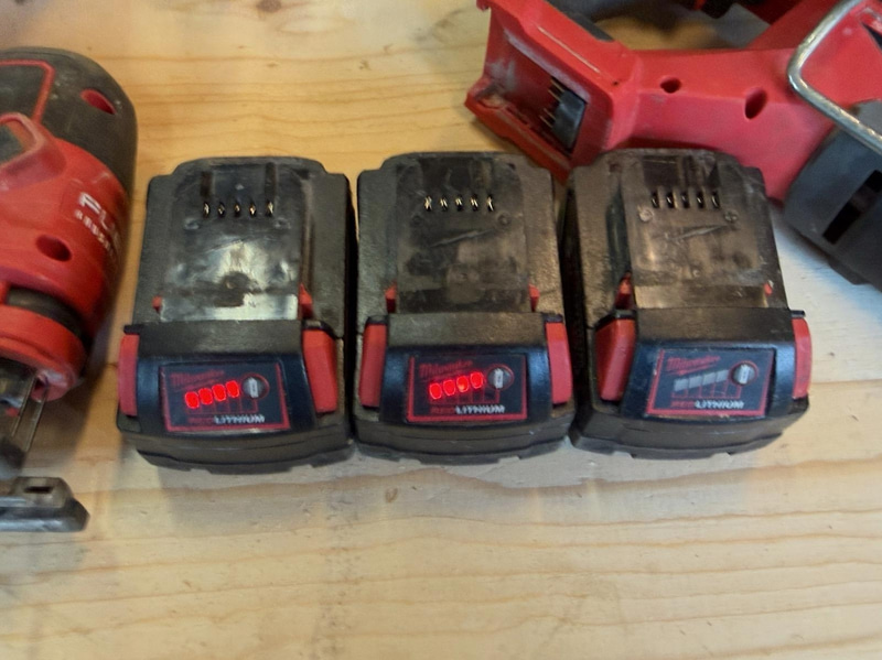 Milwaukee tool package, 6 pcs