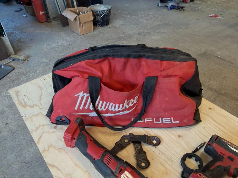 Milwaukee tool package, 6 pcs