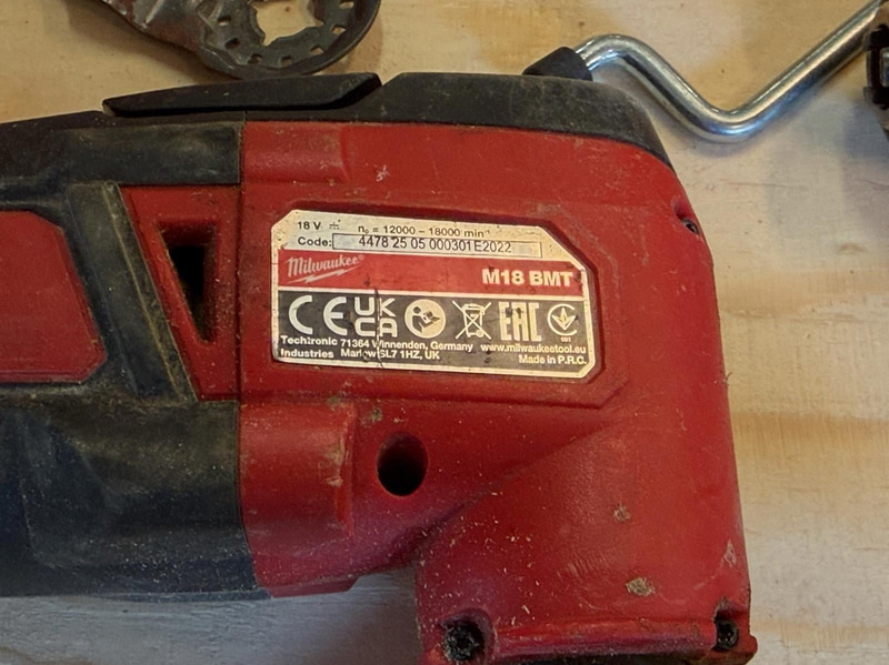 Milwaukee tool package, 6 pcs