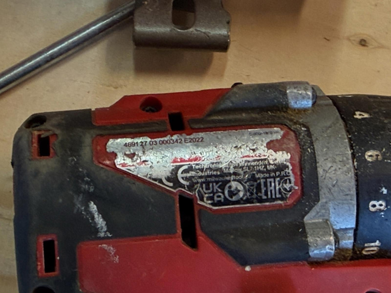 Milwaukee tool package, 6 pcs