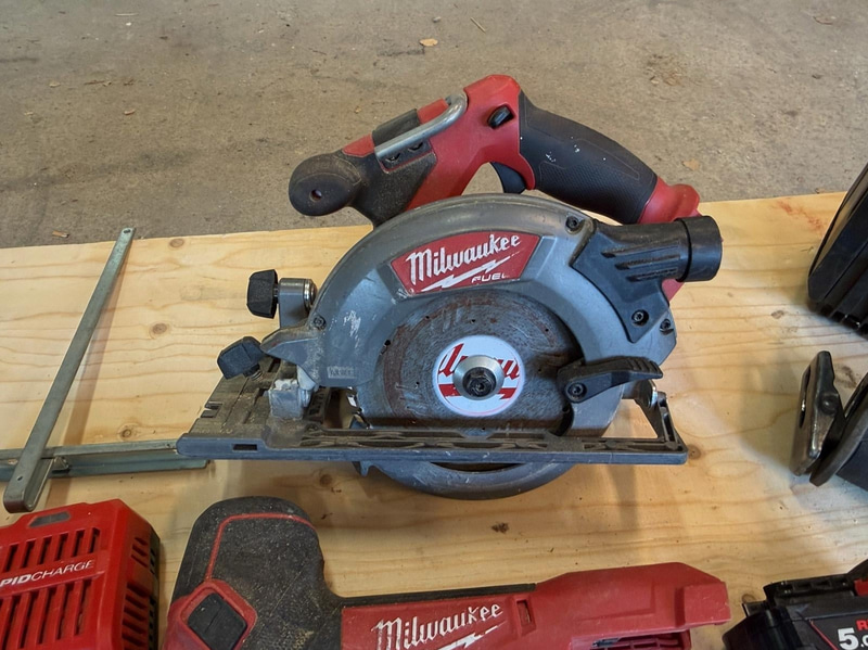 Milwaukee tool package, 6 pcs
