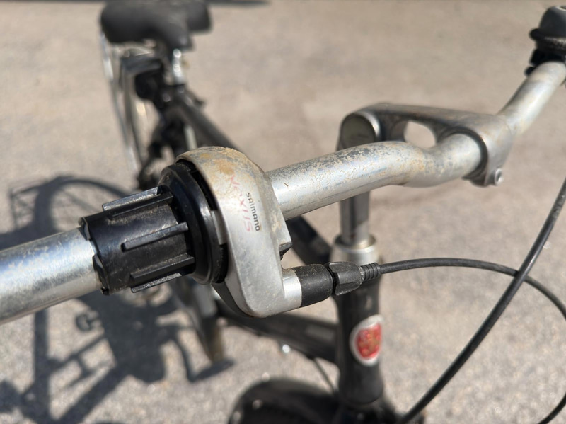 Cykel herr med pakethållare