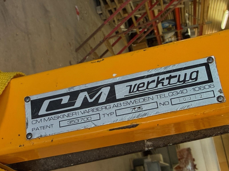 CM Verktyg 70S panel lift, with wheels