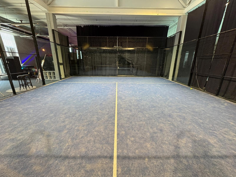 Padel court incl. net