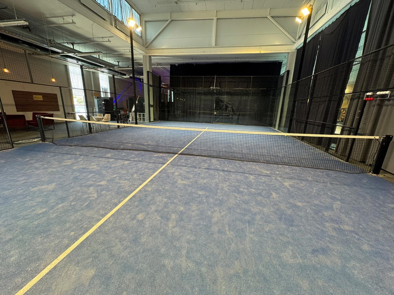 Padel court incl. net