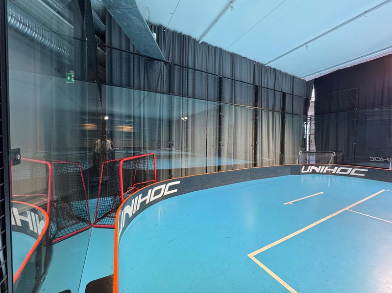 Padel court without net
