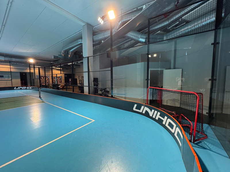 Padel court without net