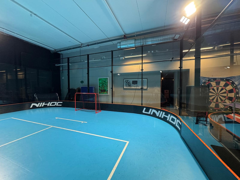 Padel court without net