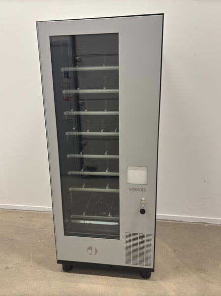 Refrigerated vending machine Vision Combo Plus S R290 V8, incl. screen, card reader and router