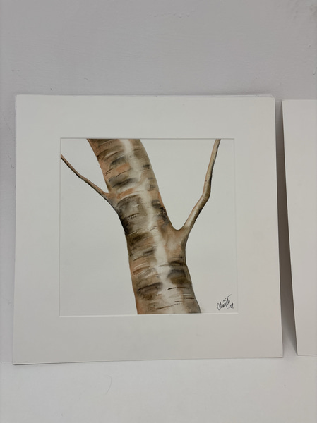 2 paintings by Marianne Choyet