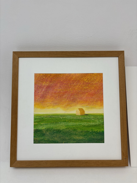 2 paintings by Moriko Yamamoto