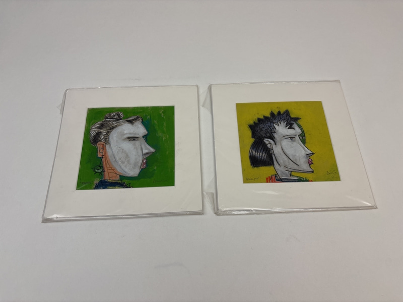 Paintings by Jorge Garnica and Maria Jnésbethrán