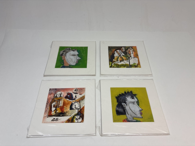 Paintings by Jorge Garnica and Maria Jnésbethrán
