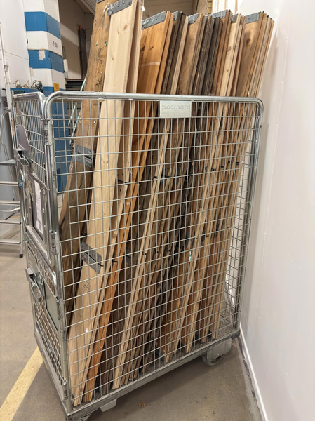 Lot of pallet collars for full-size pallets, approx. 44 pcs.
