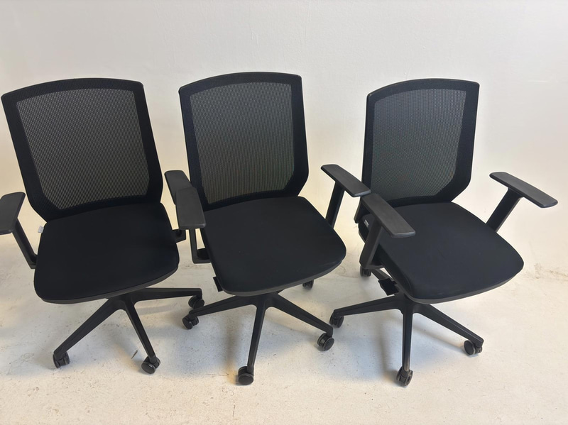 3 Lotus Furniture office chairs