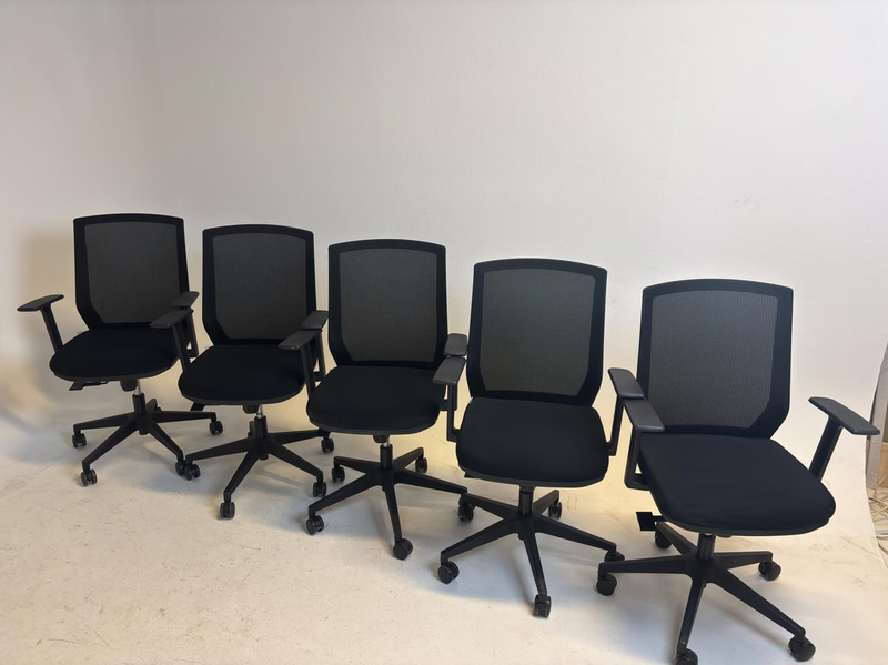 5 pcs. Lotus Furniture Office Chairs