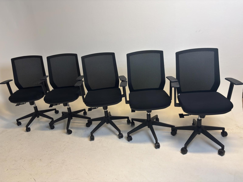 5 Office Chairs, Lotus Furniture