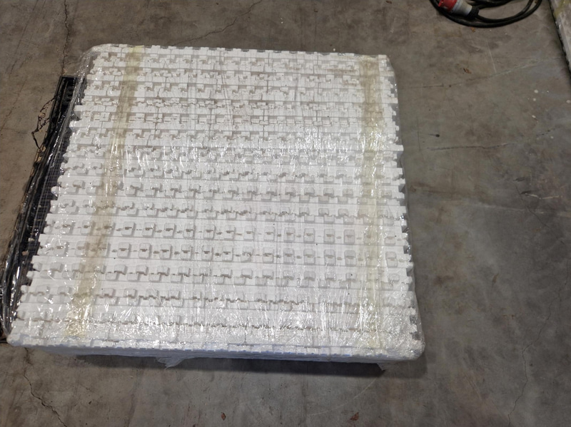 Thermoblocks for 4 x 8 m pool (155 pcs) NEW
