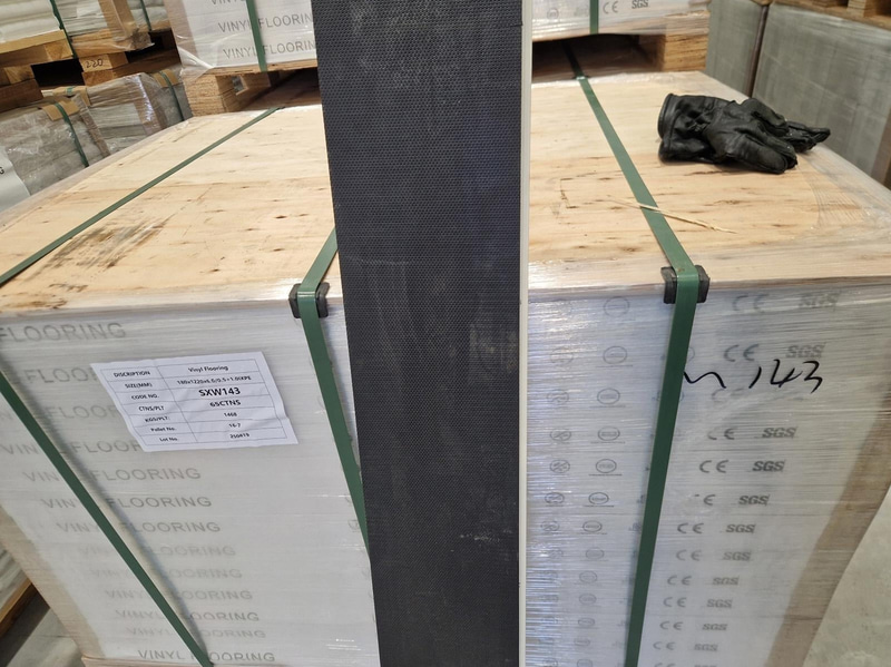 Pall vinylgolv, 114m², Ek