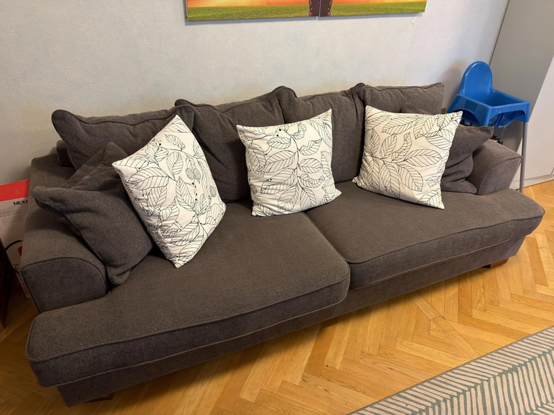 Sofa and side table