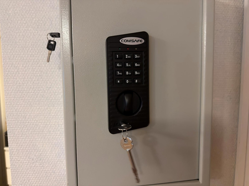 ComSafe key cabinet with electronic lock