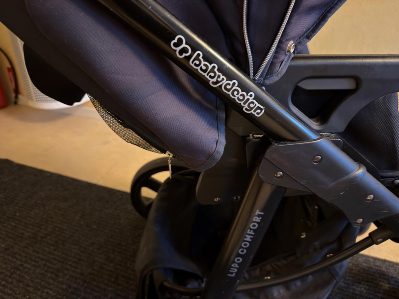 Baby Design Lupo Comfort stroller, dark blue