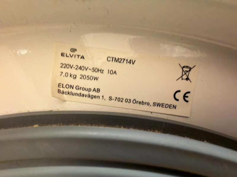 2 Elvita CTM2714V Washing Machines