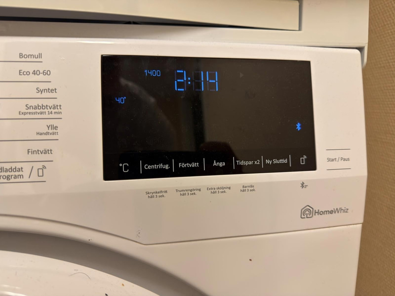 Cylinda FT 5574X washing machine, 7 kg, 1400 rpm