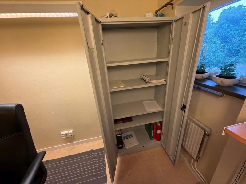 Förvaringsskåp Bcena, grå