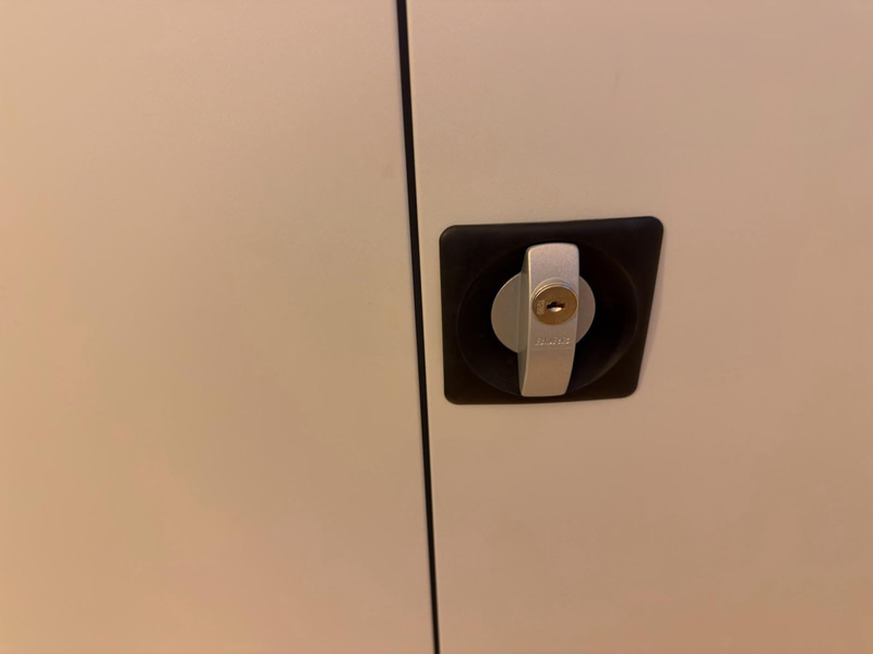 Förvaringsskåp Bcena, grå