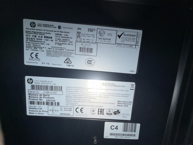 Skrivare HP LaserJet Pro 500 color MFP M570dw