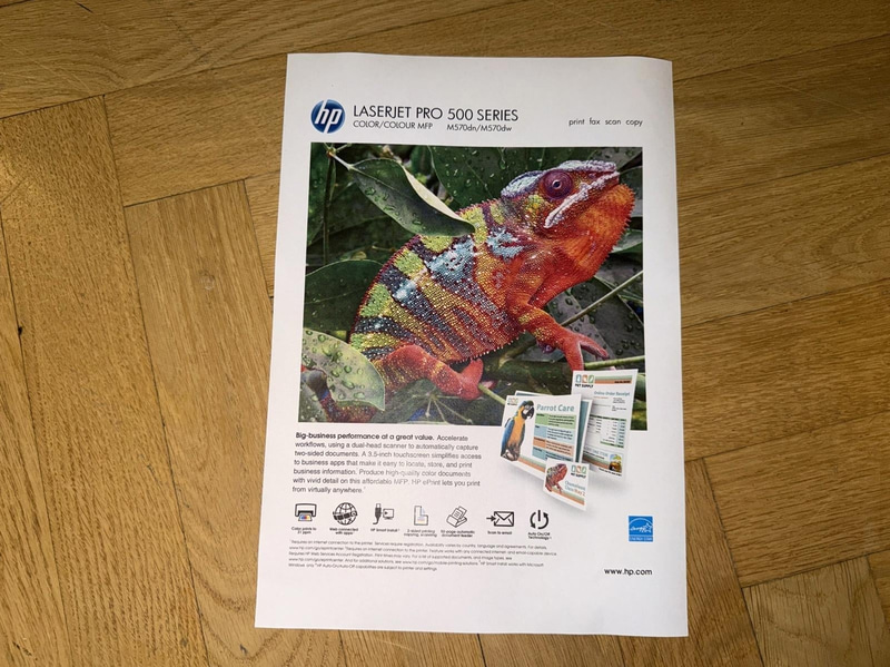 Skrivare HP LaserJet Pro 500 color MFP M570dw