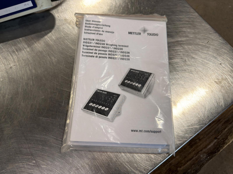 Mettler Toledo IND226 Scale, 60 kg