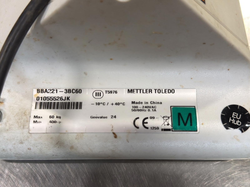 Mettler Toledo IND226 Scale, 60 kg