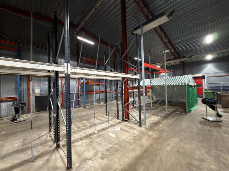 Pallet racking, 10 bays