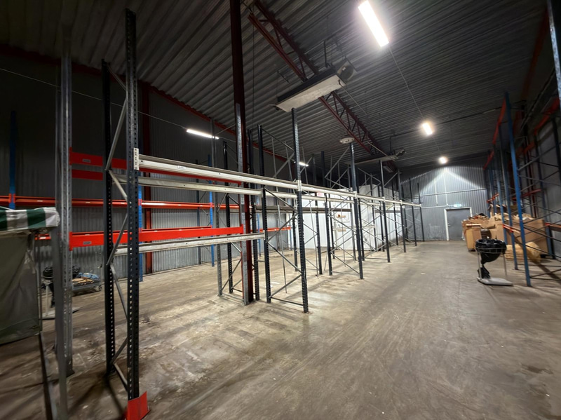 Pallet racking, 10 bays