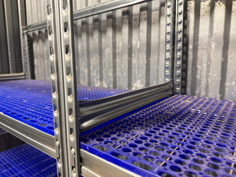 Shelving units, 11 pcs