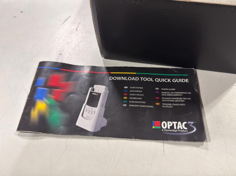 Stoneridge OPTAC 3 tachograph tool, kit