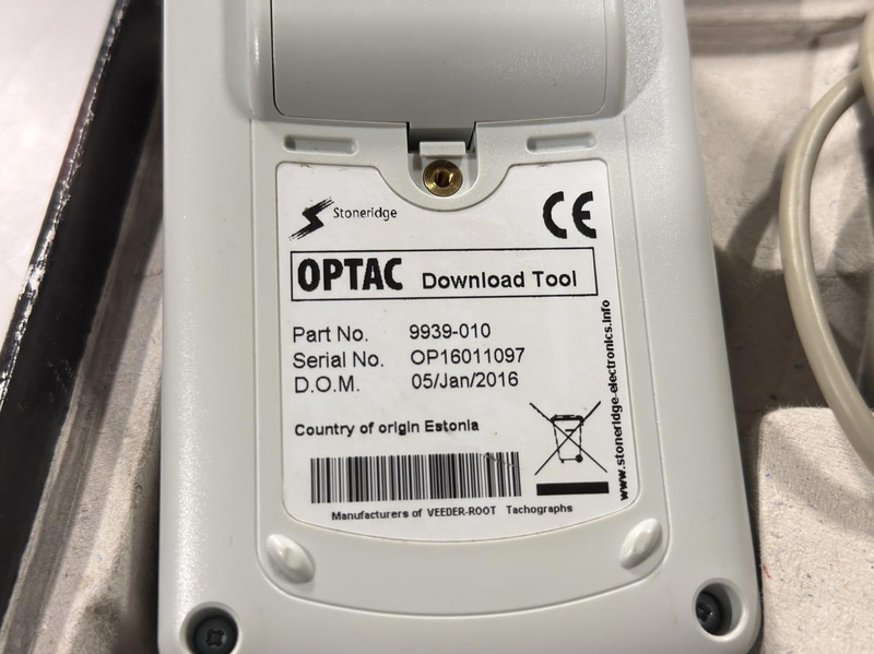 Stoneridge OPTAC 3 tachograph tool, kit