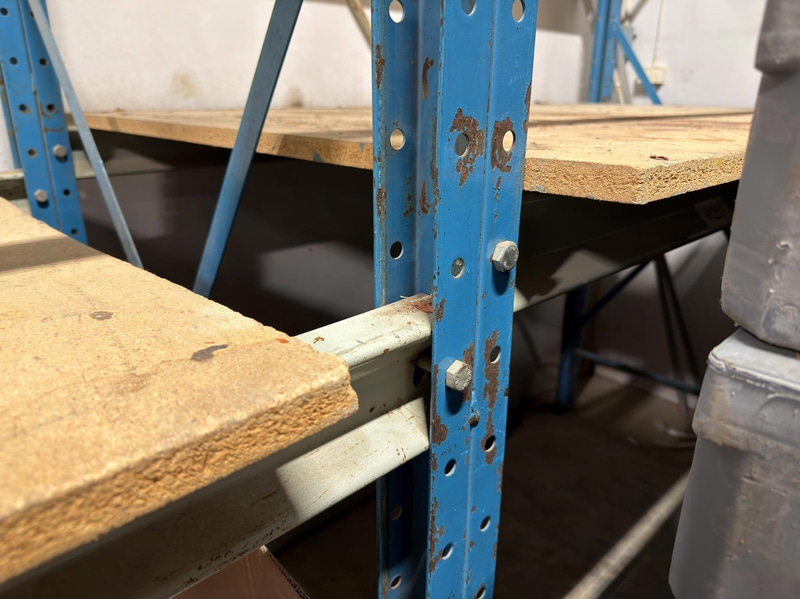 Pallet racking & shelving, etc.